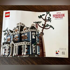 LEGO Stranger Things Creel House INSTRUCTIONS ONLY
